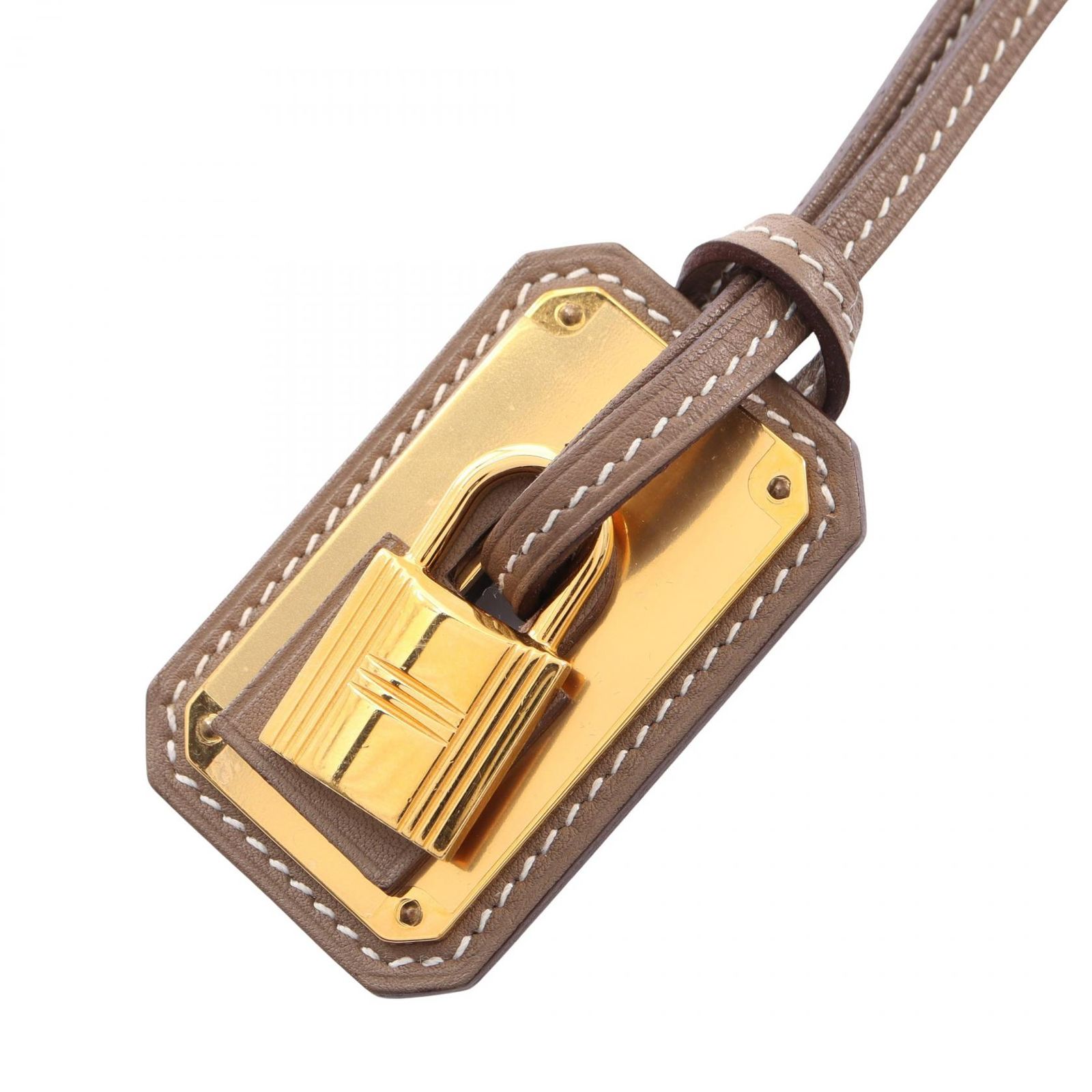 エルメス HERMES ネックレス オーケリーGM ネックレス Y刻印 エトゥープ GP（ゴールドメッキ） オーケリー ネックレス エトゥープ レディース Used A