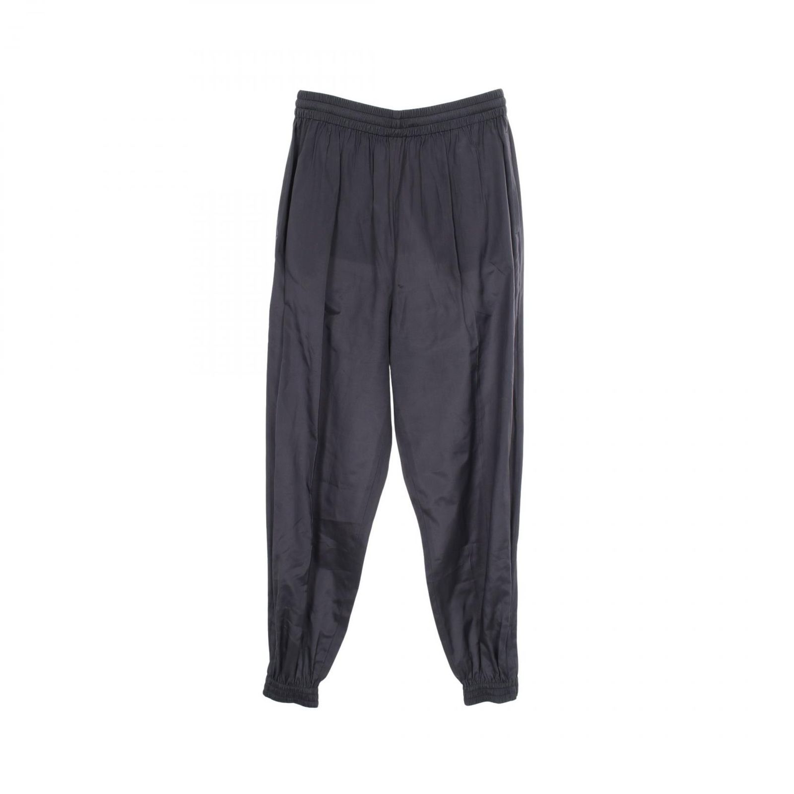 プラダ PRADA パンツ 三角プレート P297F シルク パンツ レディース Used A
