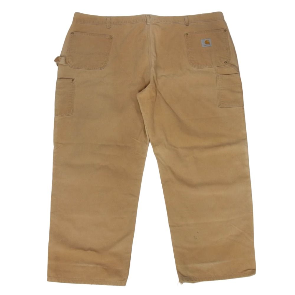 Carhartt カーハート ダック ダブルニー ペインター ワーク パンツ ベージュ系 50x30【中古】 Carhartt カーハート ダック ダブルニー ペインター ワーク パンツ