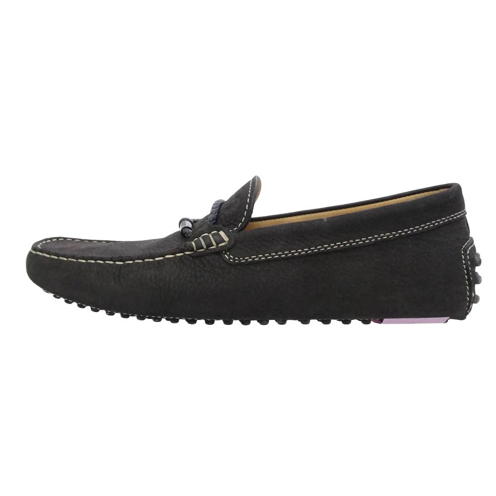 TOD'S トッズ ゴンミーニ ドライビング レザー シューズ ブラック系