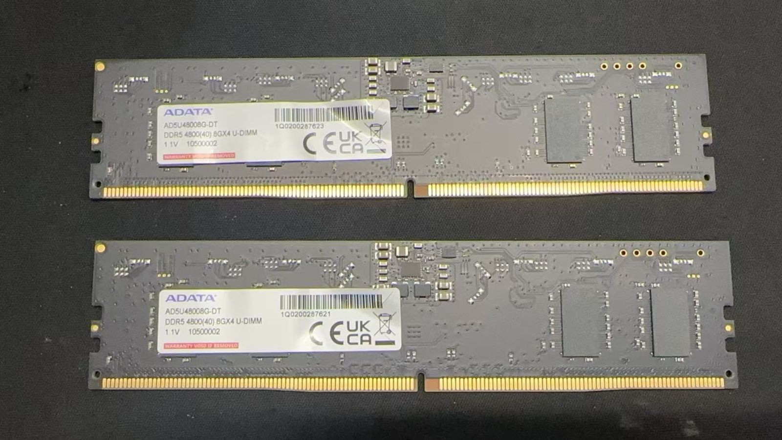ADATA DDR5-4800 16GB(8GB×2) U-DIMM デスクトップ用メモリ ++924944