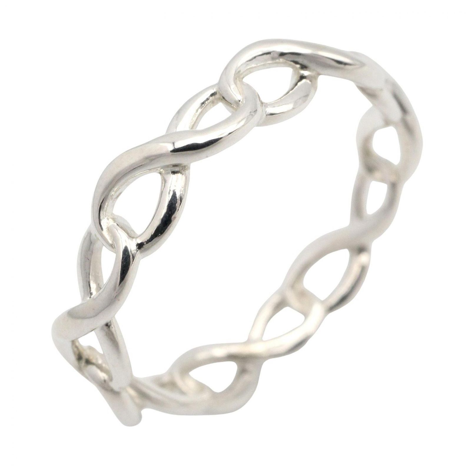ティファニー TIFFANY＆CO リング・指輪 インフィニティ バンドリング 60145307 シルバー925 インフィニティ バンドリング ユニセックス Used A