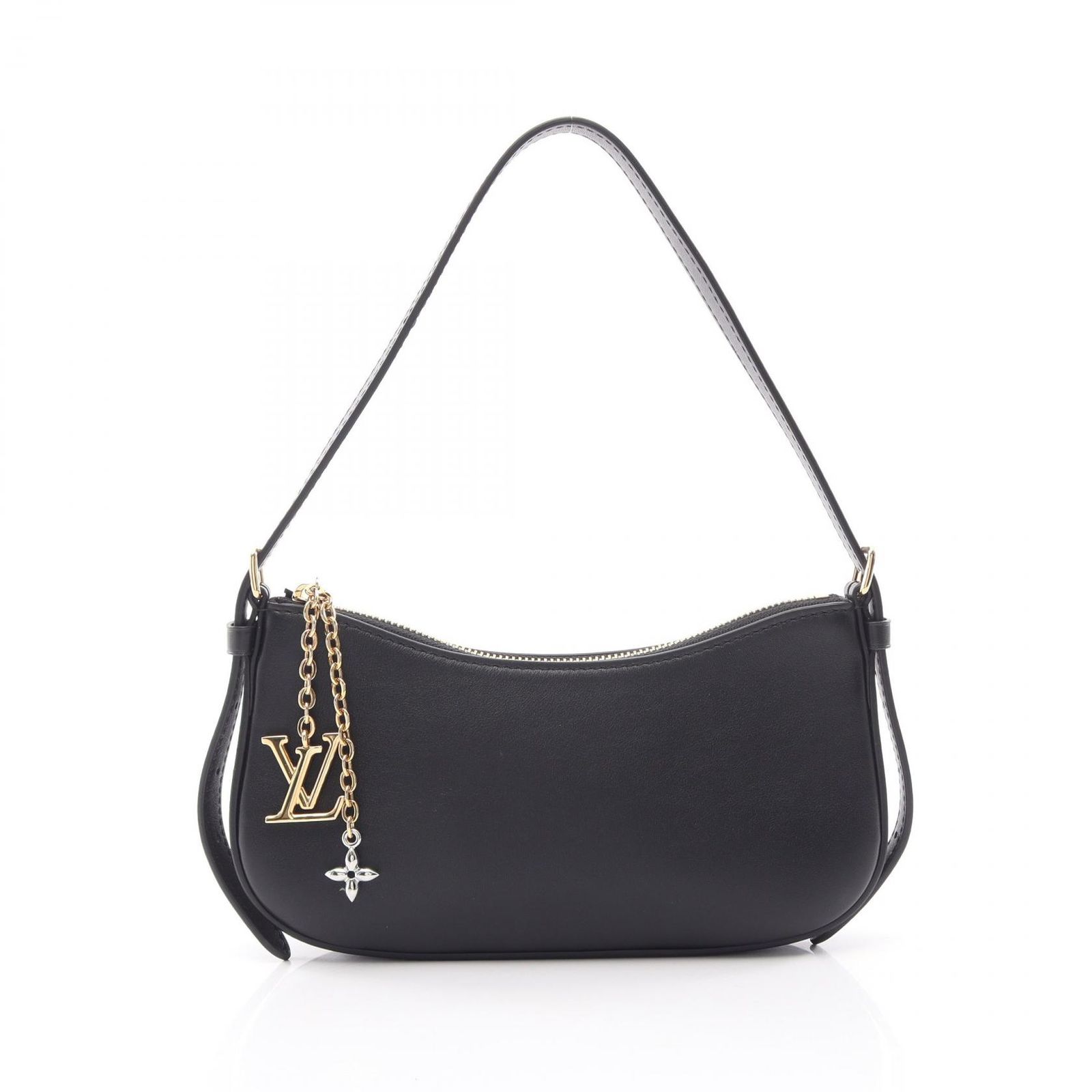 ルイ・ヴィトン LOUIS VUITTON ショルダーバッグ ポシェット LV ブルーム M25525 ノワール レザー ポシェット LV・ブルーム レディース Used A