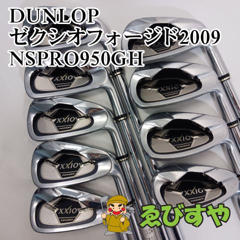 入間□【中古】 アイアンセット ダンロップ ゼクシオフォージド2009