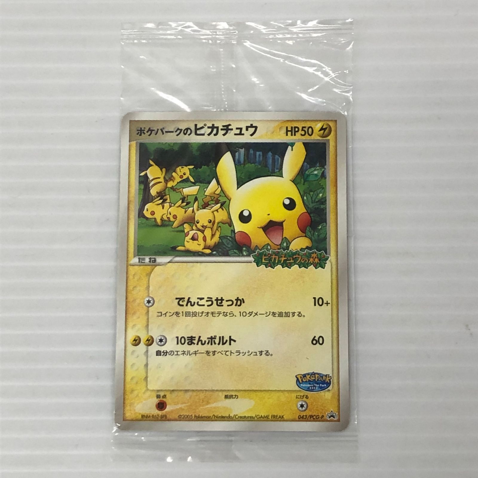 ☆ポケパークのピカチュウ 043/PCG-P ポケカ ポケモンカード