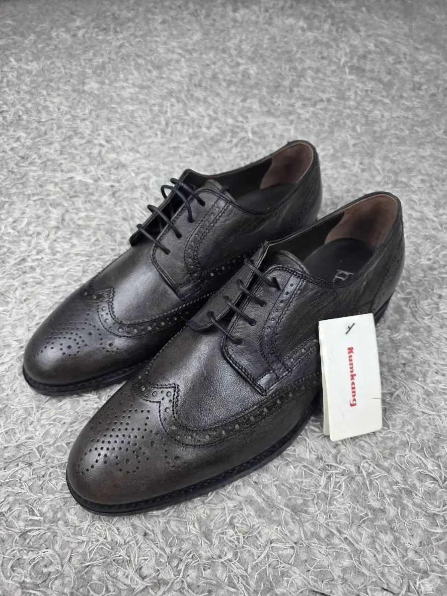 新品 REGAL リーガル メンズ ウイングチップ 靴 255EE