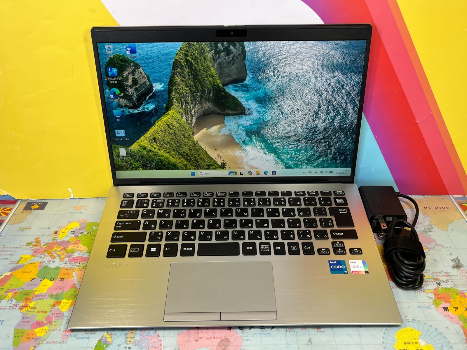 32GB・2TB i7 美品 VAIO VJPK21 14型 超軽量 ノートPC