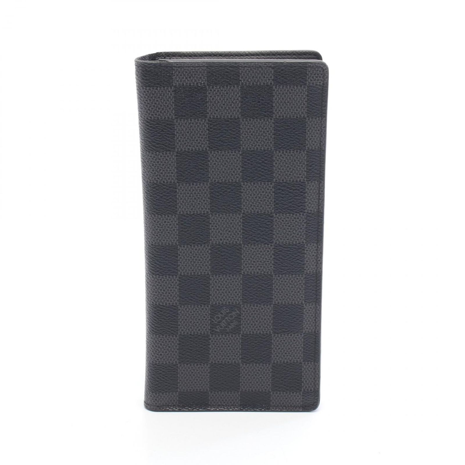ルイ・ヴィトン LOUIS VUITTON 二つ折り長財布 ポルトフォイユ ブラザ ダミエグラフィット N62665 レザー ポルトフォイユ・ブラザ ダミエグラフィット メンズ Used B