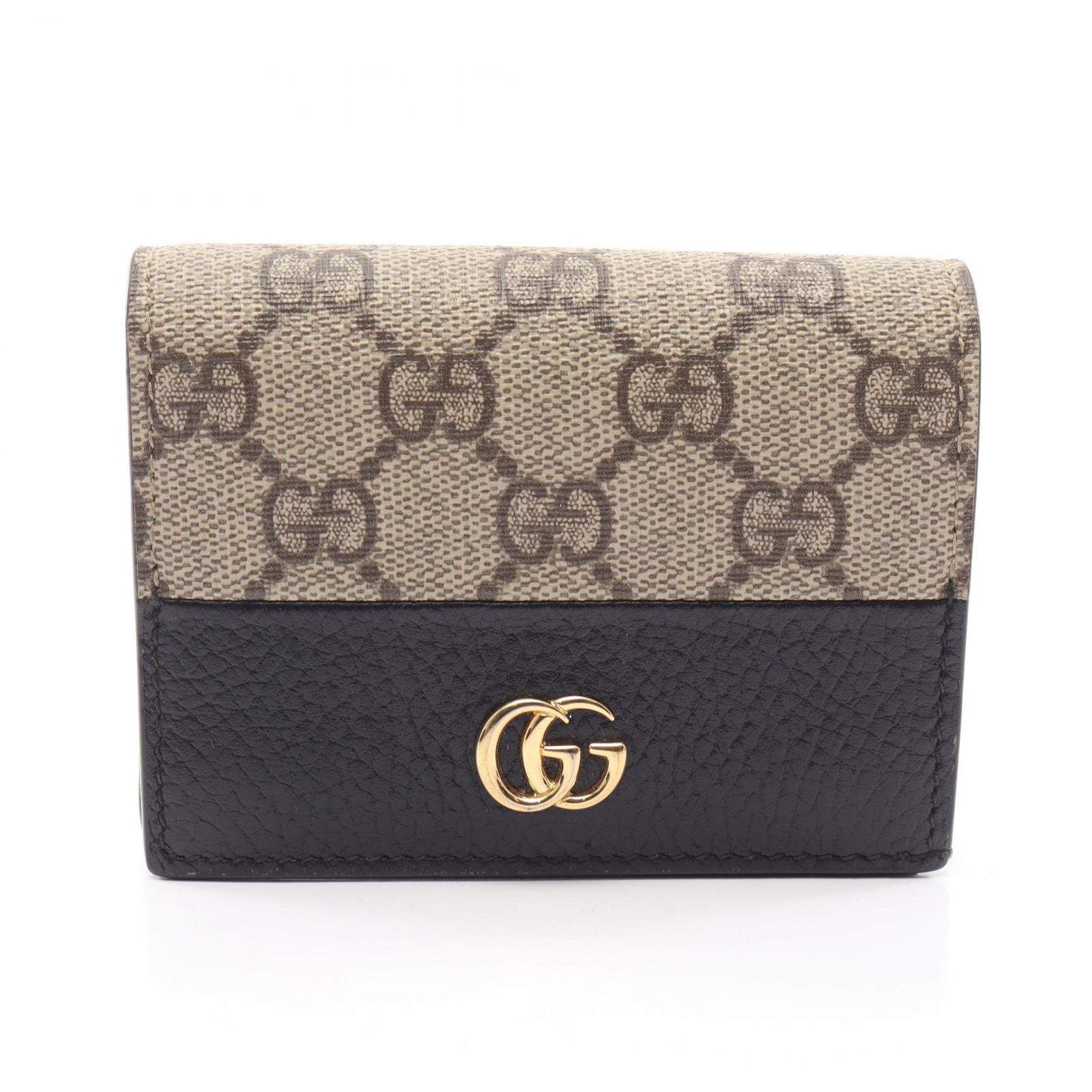 グッチ GUCCI 二つ折り財布 GGマーモント GGスプリーム 658610