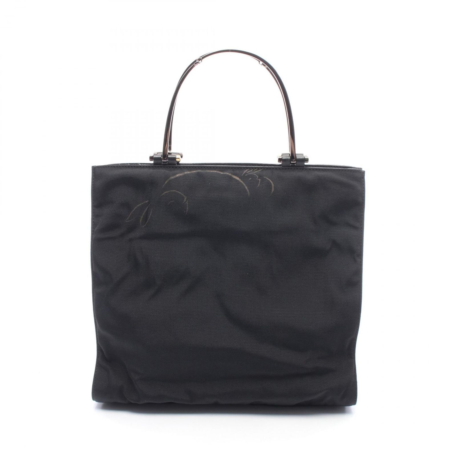 グッチ GUCCI トートバッグ 002 1025 ブラック レザー トートバッグ レディース Used B