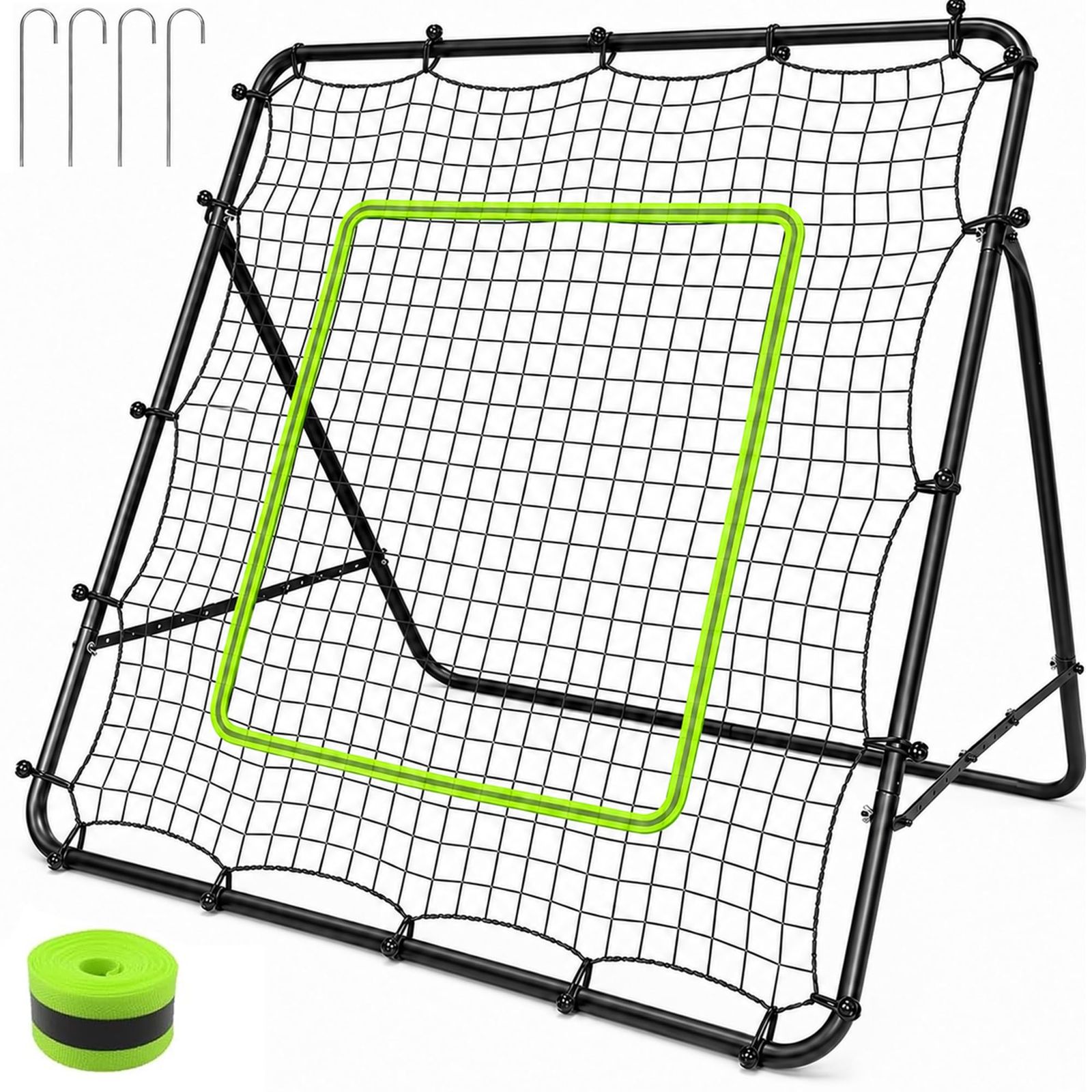 UYTON リバウンドネット サッカー 野球 室内外兼用 ビッチングネット 