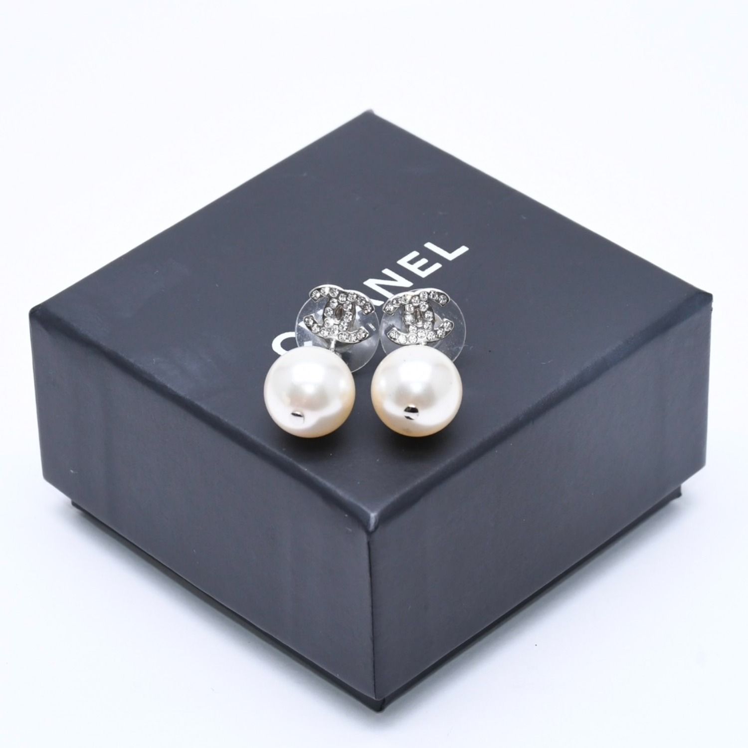 極美品 CHANEL シャネル ココマーク ピアス アクセサリー B14V GP