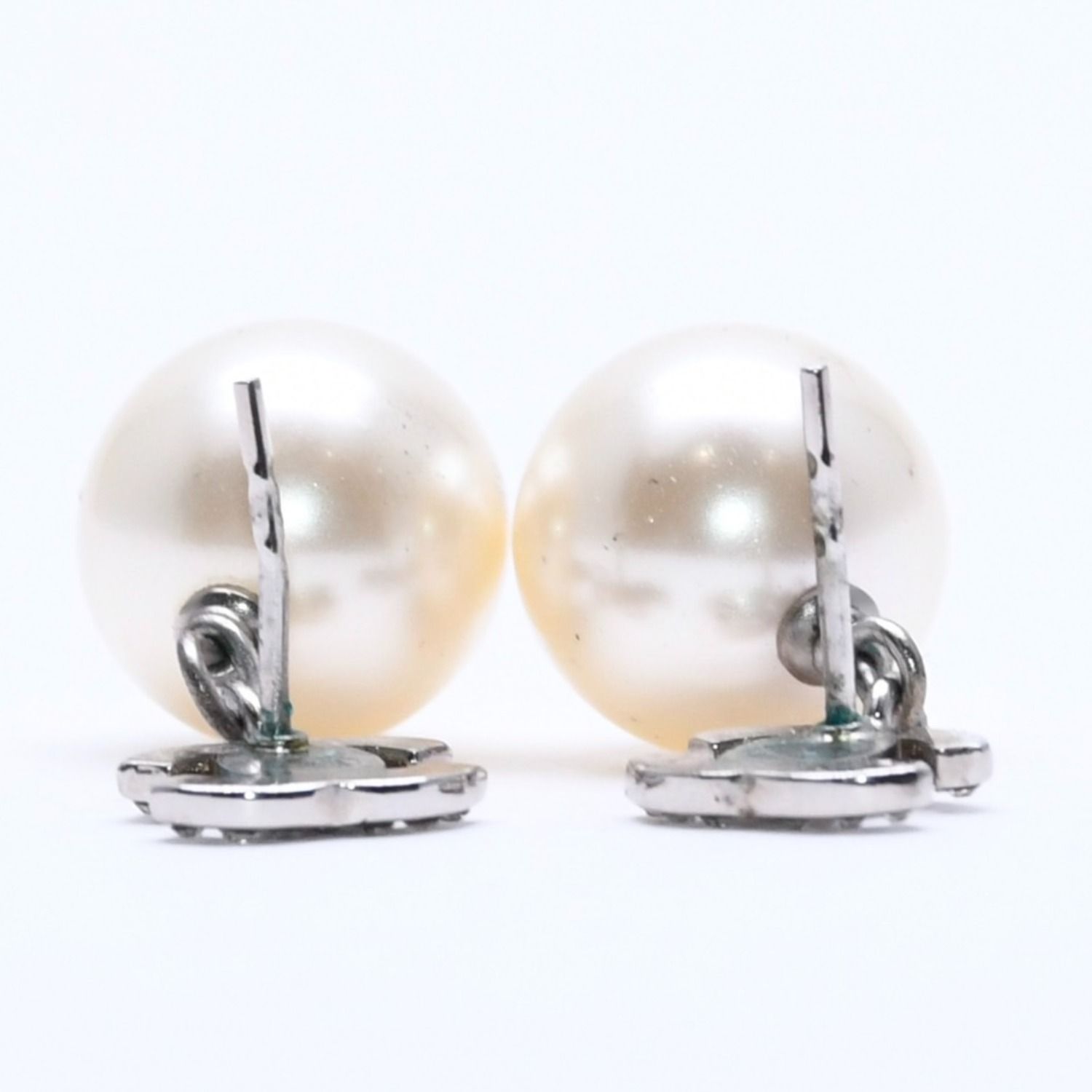 極美品 CHANEL シャネル ココマーク ピアス アクセサリー B14V GP