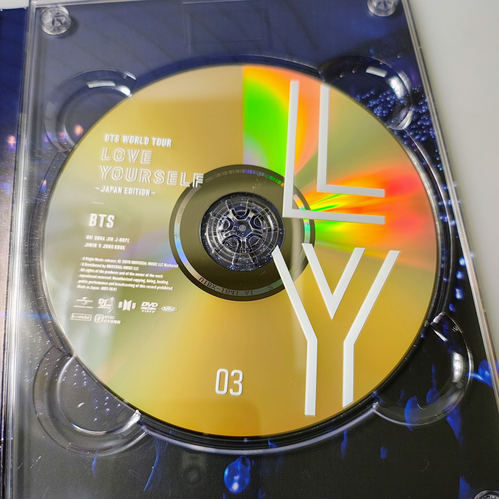 BTS DVD WORLD TOUR 'LOVE YOURSELF' ～JAPAN EDITION～ 初回限定盤