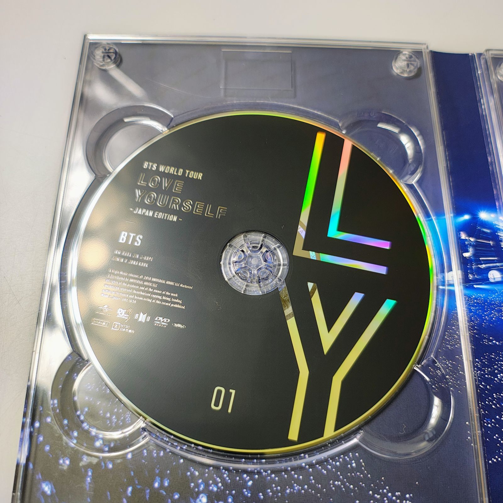 BTS DVD WORLD TOUR 'LOVE YOURSELF' ～JAPAN EDITION～ 初回限定盤