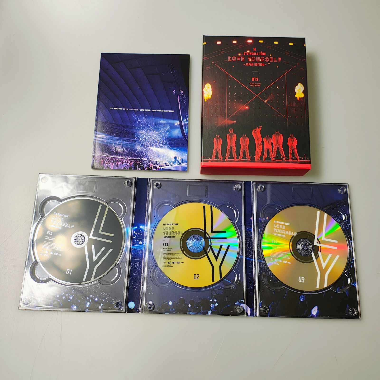 BTS LYS SYS 初回限定盤 DVD 新品未開封　バンタン ラブユア BTS DVD WORLD TOUR 'LOVE YOURSELF' ～JAPAN EDITION～ 初回限定盤
