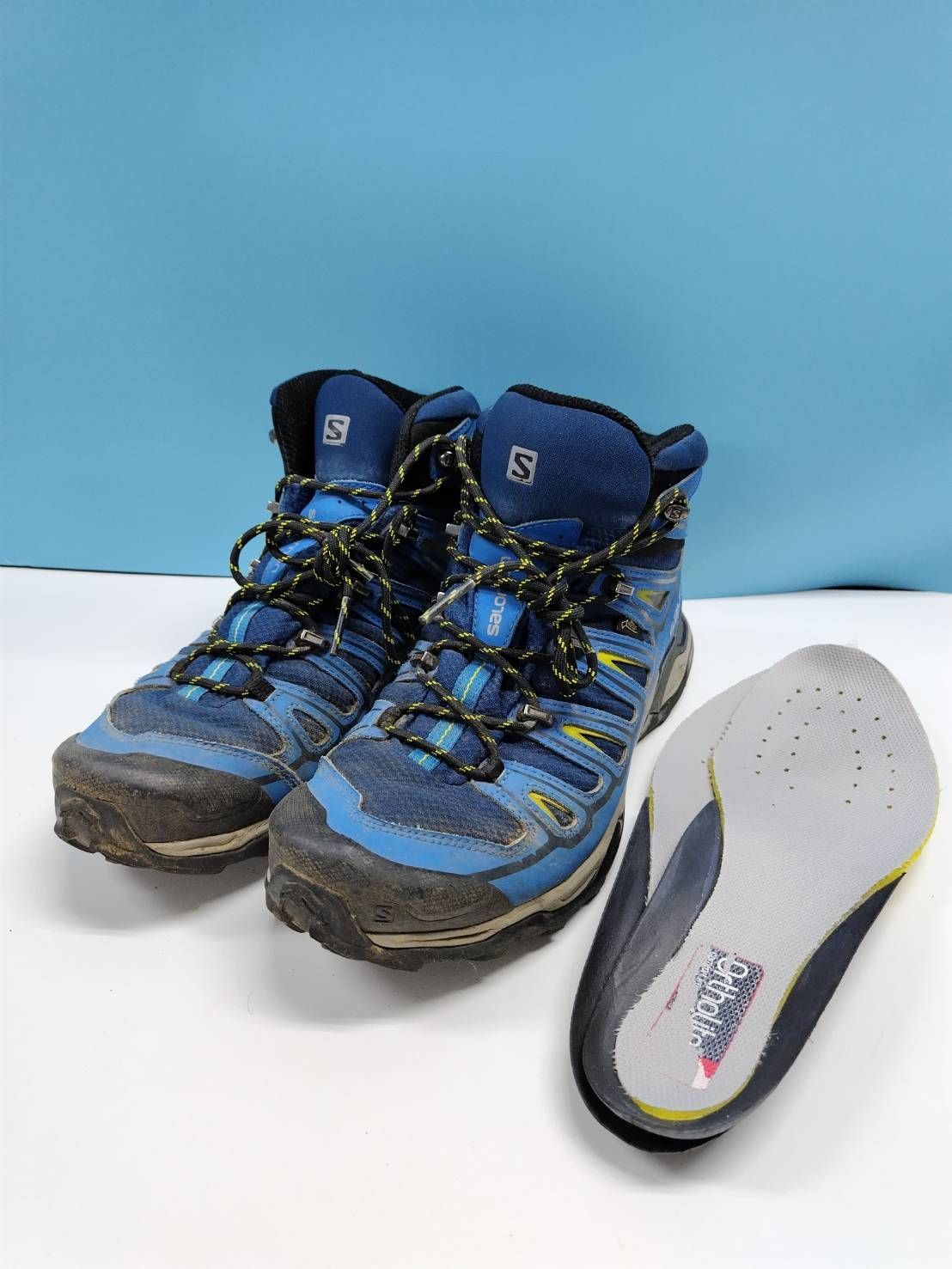 SALOMON X-ULTRA 3 MID GTX/GORE-TEX/ハイキングシューズ/27.5cm