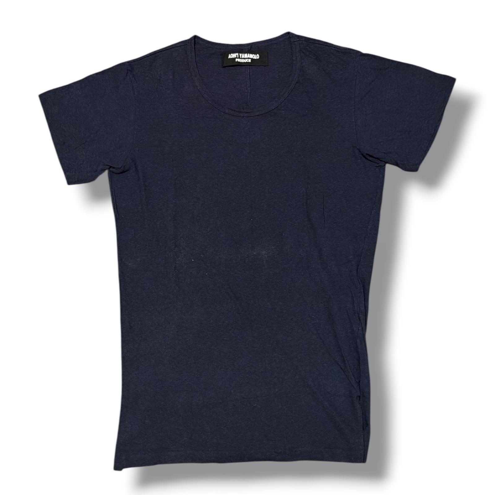 Yohji Yamamoto 20SS オールドコットン天竺UネックTee 半袖カットソー