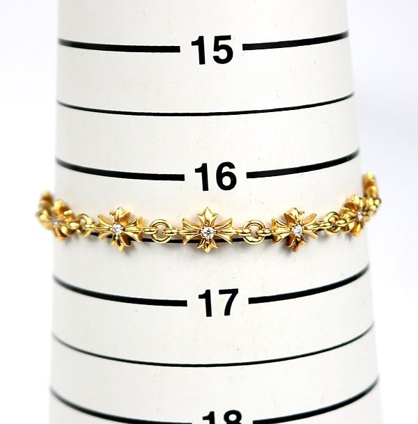 CHROME HEARTS 銀座店 クロムハーツ 22K タイニーE CHプラス ブレス