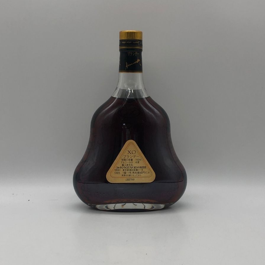 ヘネシーXO クリアボトル 金キャップ 700ml 40% 未開栓 - メルカリ