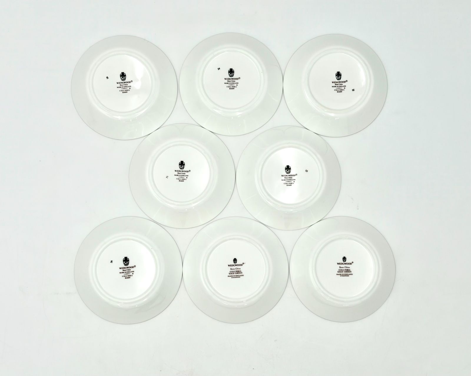 WEDGWOOD　ウェッジウッド　コロンビア　セージグリーン　フルーツボウル　8枚セット