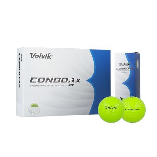 Volvik ﾎﾞﾙﾋﾞｯｸ CONDOR X ｺﾝﾄﾞﾙX ｸﾞﾘｰﾝ（12個入）１ダースas e512a60a