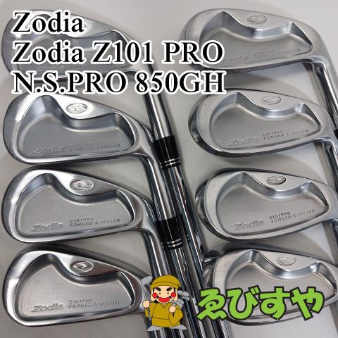 激レア 美品 KMゴルフ(現zodia) KM101 アイアンセット 6本 入間□【中古】 アイアンセット ゾディア(KMゴルフ) Zodia Z101 PRO