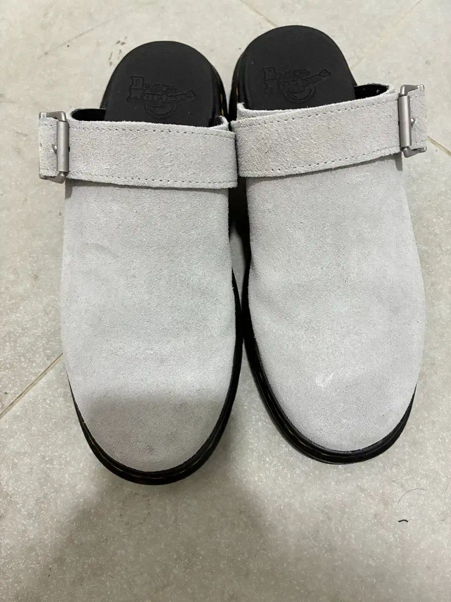 DR. MARTENS ドクターマーチン ブルックリン ミュール グレー