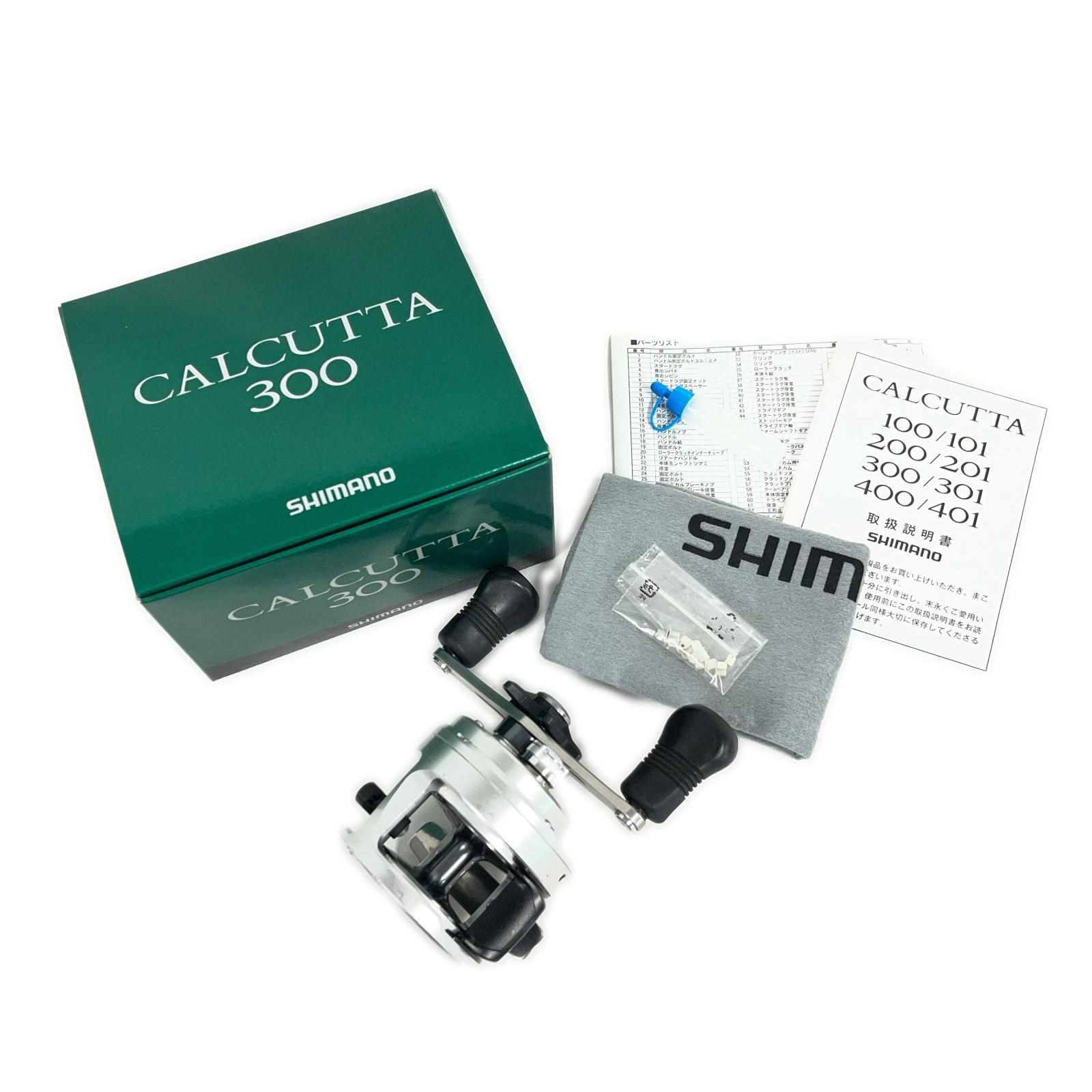 SHIMANO シマノ ベイトリール 13カルカッタ300 RH やや傷や汚れあり 03096