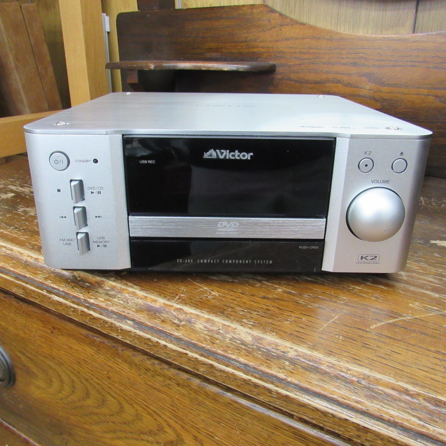 JVC コンパクトコンポーネント DVDシステム EX-AR5 リモコン欠品 エキスパート藤沢辻堂店