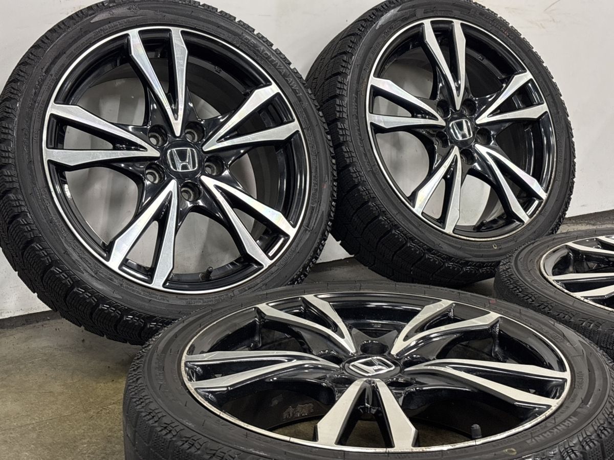 交換用に】ホンダ CR-Z 純正 17in 6.5J +45 PCD114.3 ナンカン アイス 