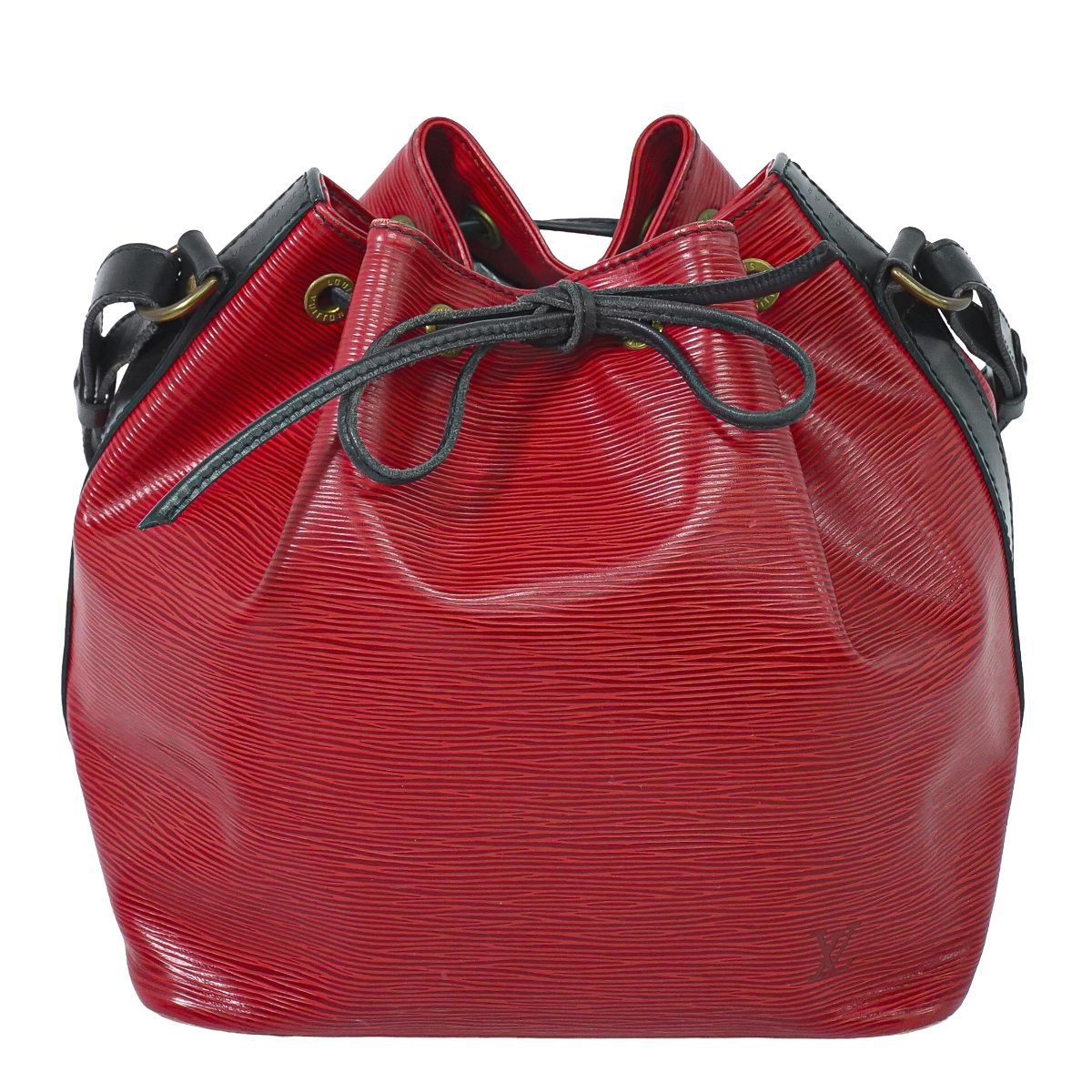 本物 ルイヴィトン LOUIS VUITTON LV プチ ノエ エピ レザー