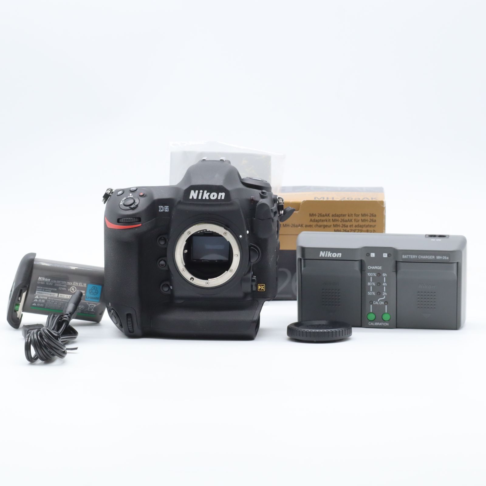 ショット数406回、バッテリー劣化度1 Nikon デジタル一眼レフカメラ D5 (CF-Type) #5293