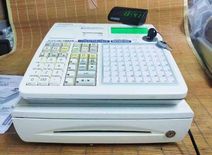 カシオレジスター TK-2500 設定無料 72タッチ3面 114110 - メルカリ