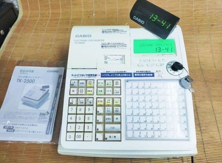 カシオレジスター TK-2500 設定無料 72タッチ3面 114110 - メルカリ
