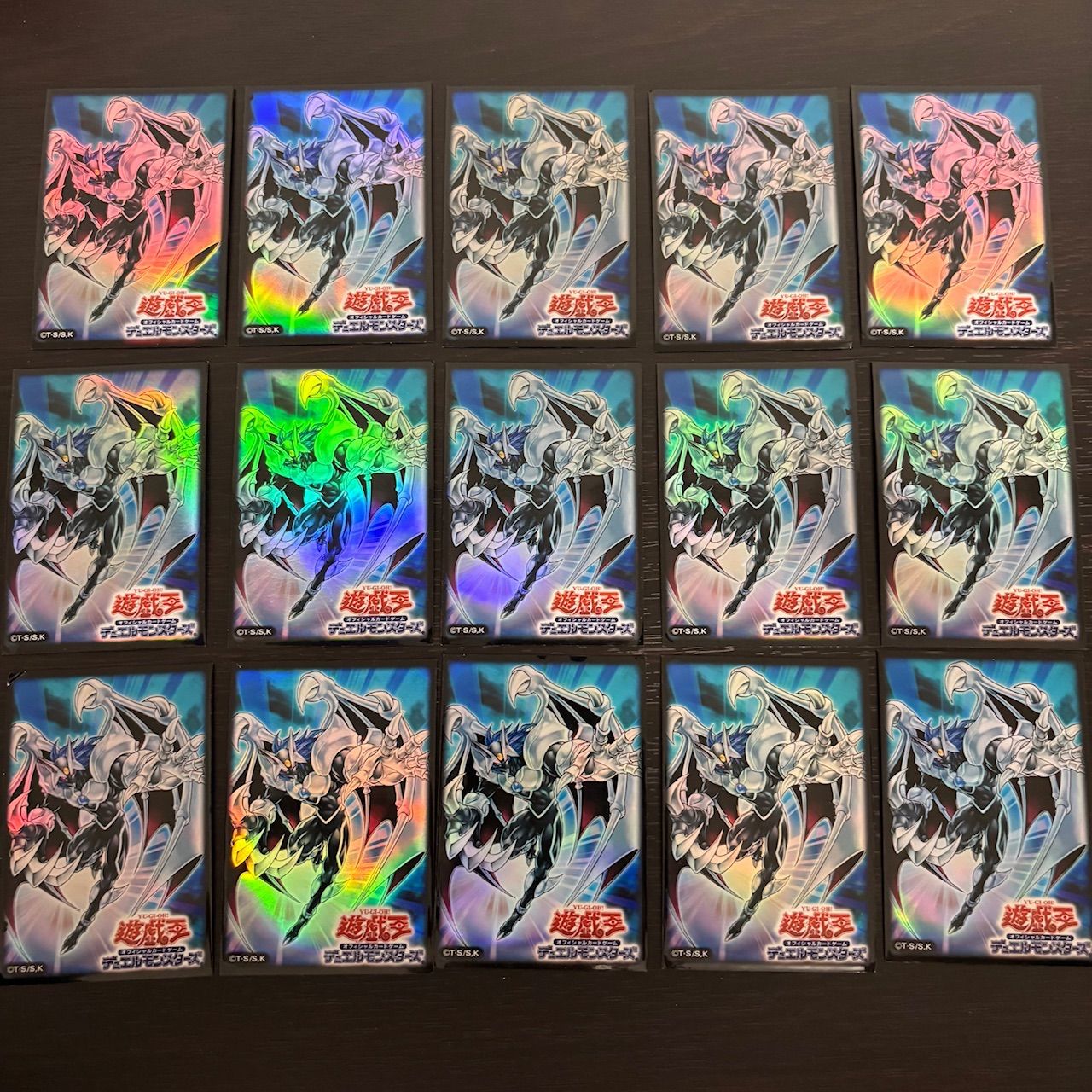 nvq53 カオスネオス スリーブ 15枚 遊戯王 公式 プロテクター