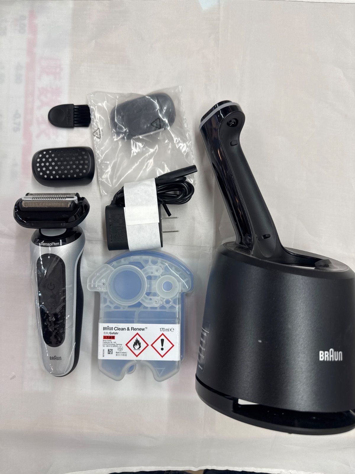 新品・未使用】説明書・箱なしBRAUN Series 6 Type5762 - メルカリ