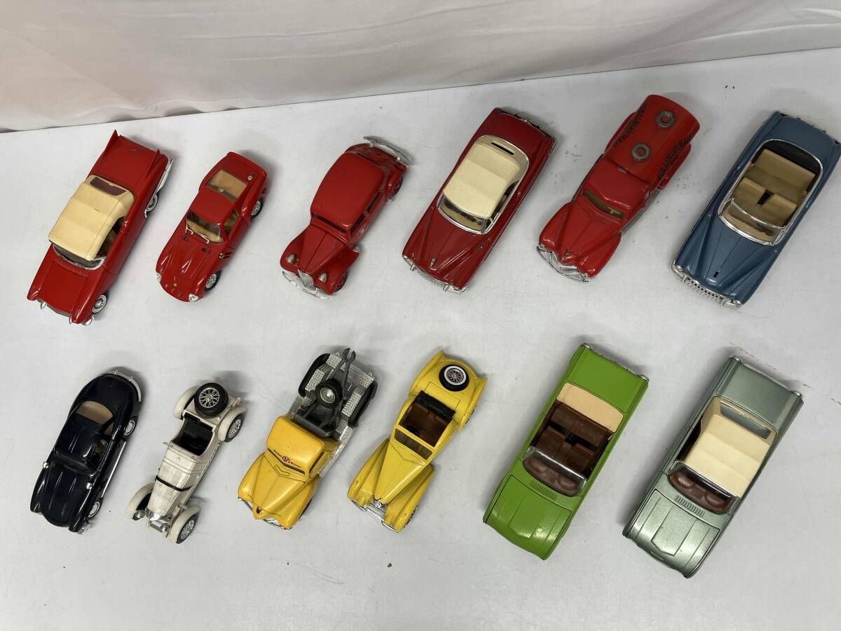 現状品 12台セット 1/43 フランス製 サンダーバード メルセデス