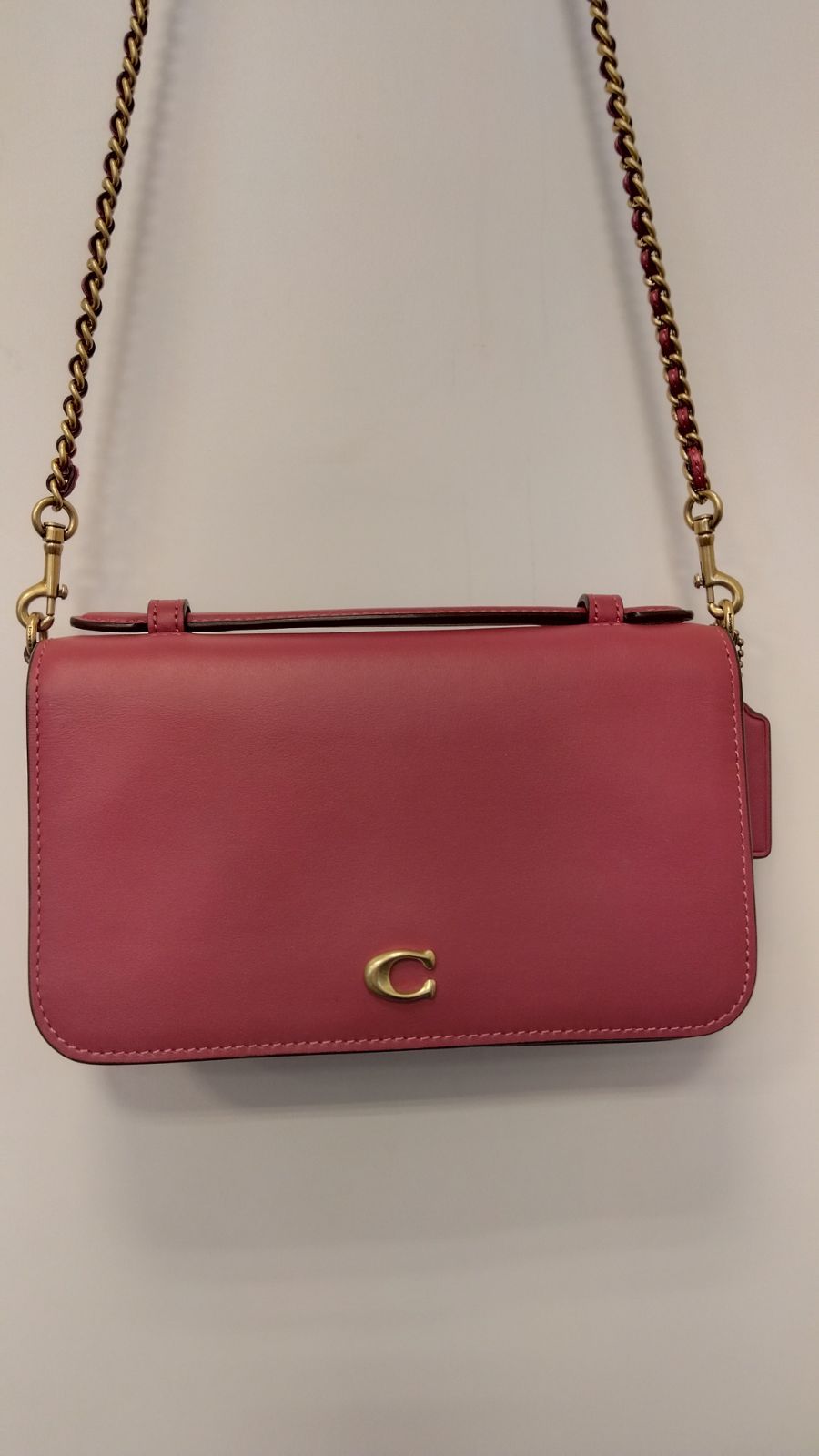 M02　コーチ　COACH　ビークロスボディ　CH802　定価55000円　美品　カードスロット8枚　内側ジップポケット＆多機能ポケット　マルチWay
