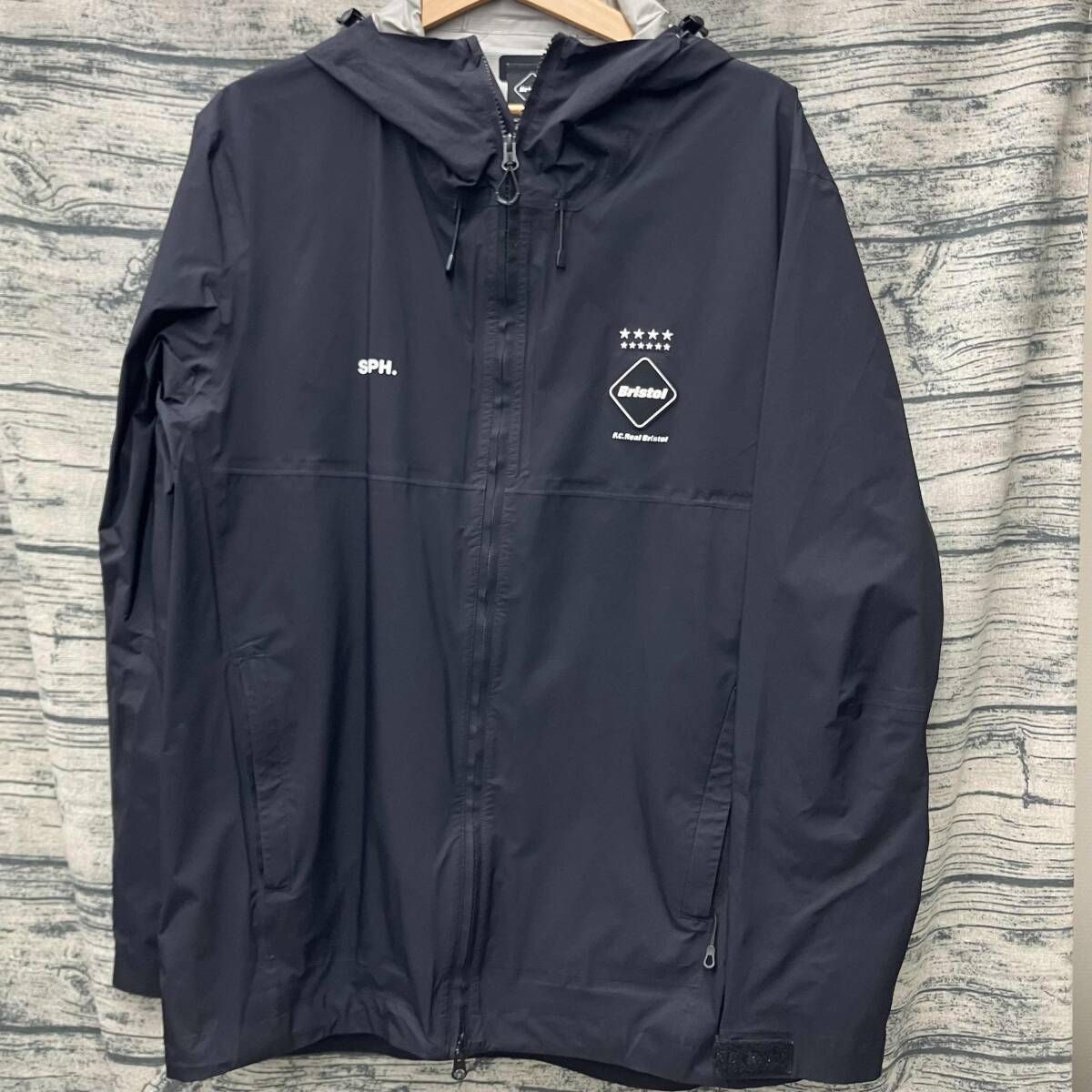 F.C.R.B. (F.C.Real Bristol) マウンテンパーカー FCRB-212029 XLサイズ BLK