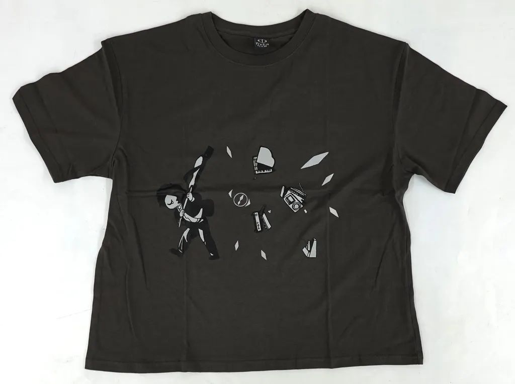 中古】Tシャツ ヨルシカ 盗作再演 suisデザイン Tシャツ チャコール L
