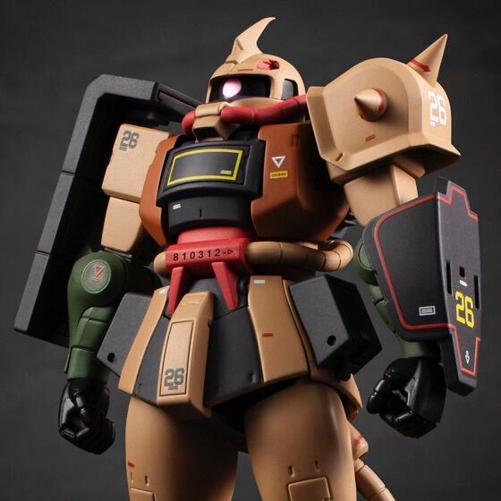ROBOT魂 ＜SIDE MS＞ MS-06D ザク・デザートタイプ ver. A.N.I.M.E. ～MS MUSEUM～ 『機動戦士ガンダム』
