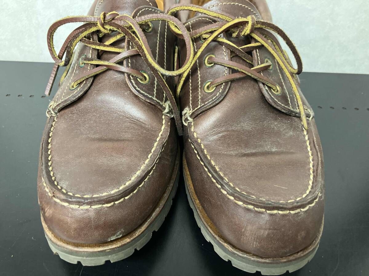 Danner デッキシューズ RUGGED 3EYE US:9 レザーシューズ ダナー