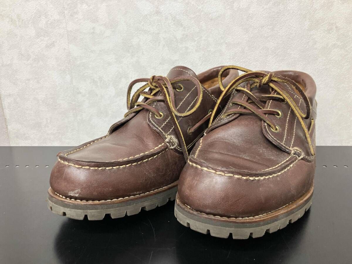 Danner デッキシューズ RUGGED 3EYE US:9 レザーシューズ ダナー