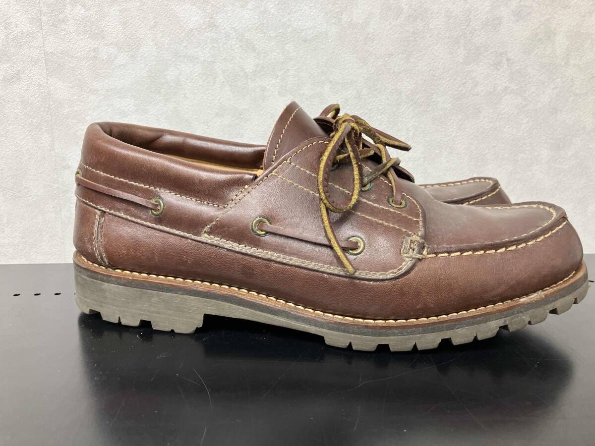 Danner デッキシューズ RUGGED 3EYE US:9 レザーシューズ ダナー