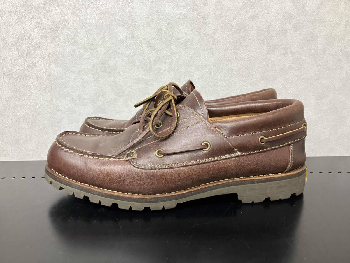 Danner デッキシューズ RUGGED 3EYE US:9 レザーシューズ ダナー