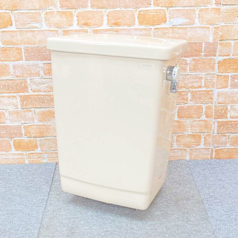 【中古品】【美品】 TOTO 洋式 トイレ便器 ロータンクと蓋のセット 「S730B」 #SC4(ハーベストベージュ) 15G
