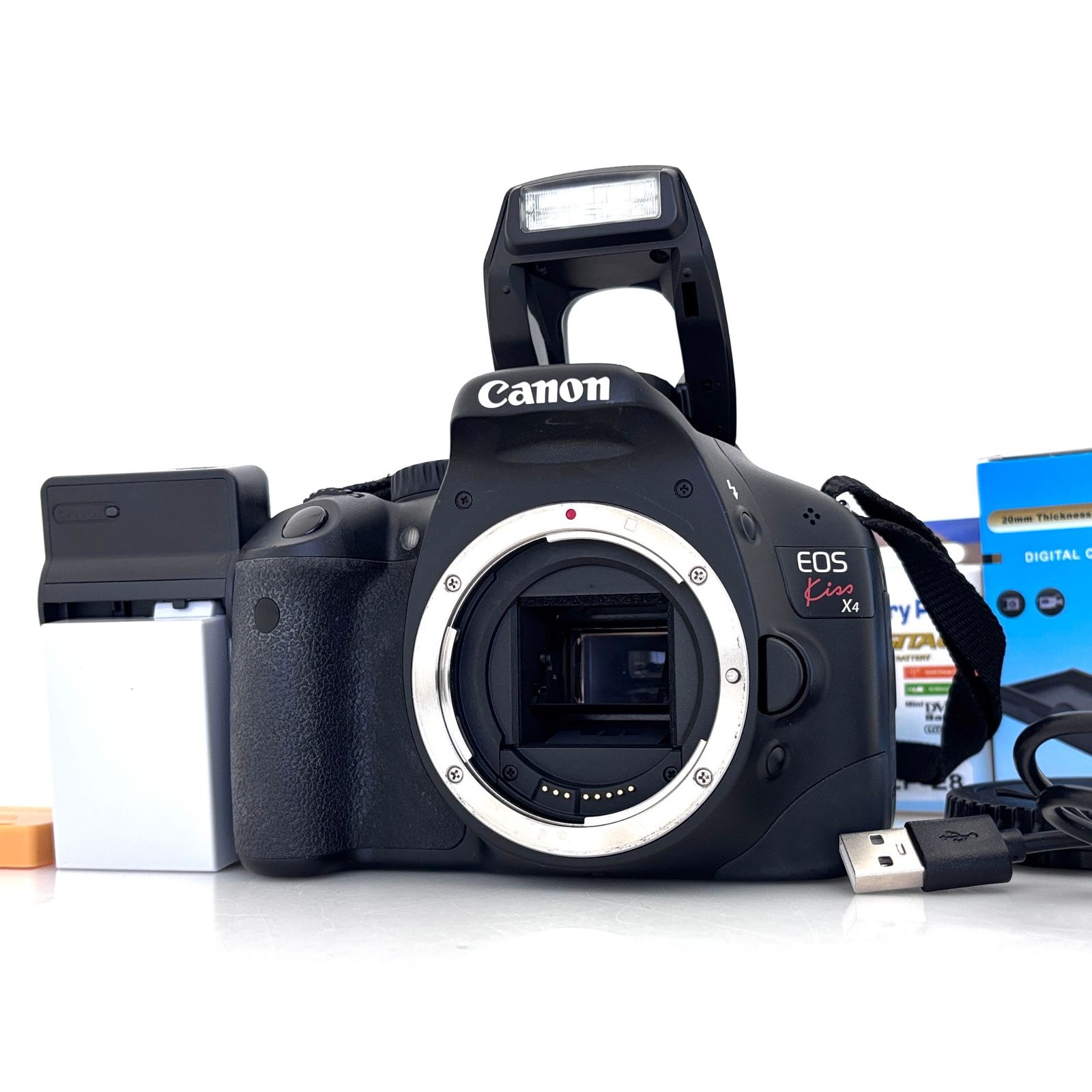 修理前提 液晶表示【キヤノン】Canon EOS Kiss X4 デジタル一眼レフカメラ ボディ #T814