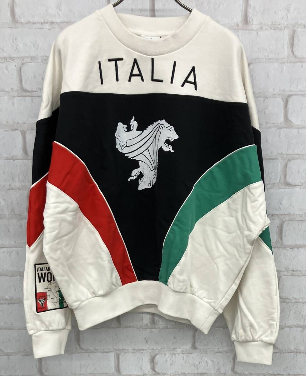 adidas イタリア COPPA DEL MUNDO クルーネックスウェット アディダス KD7768 size L