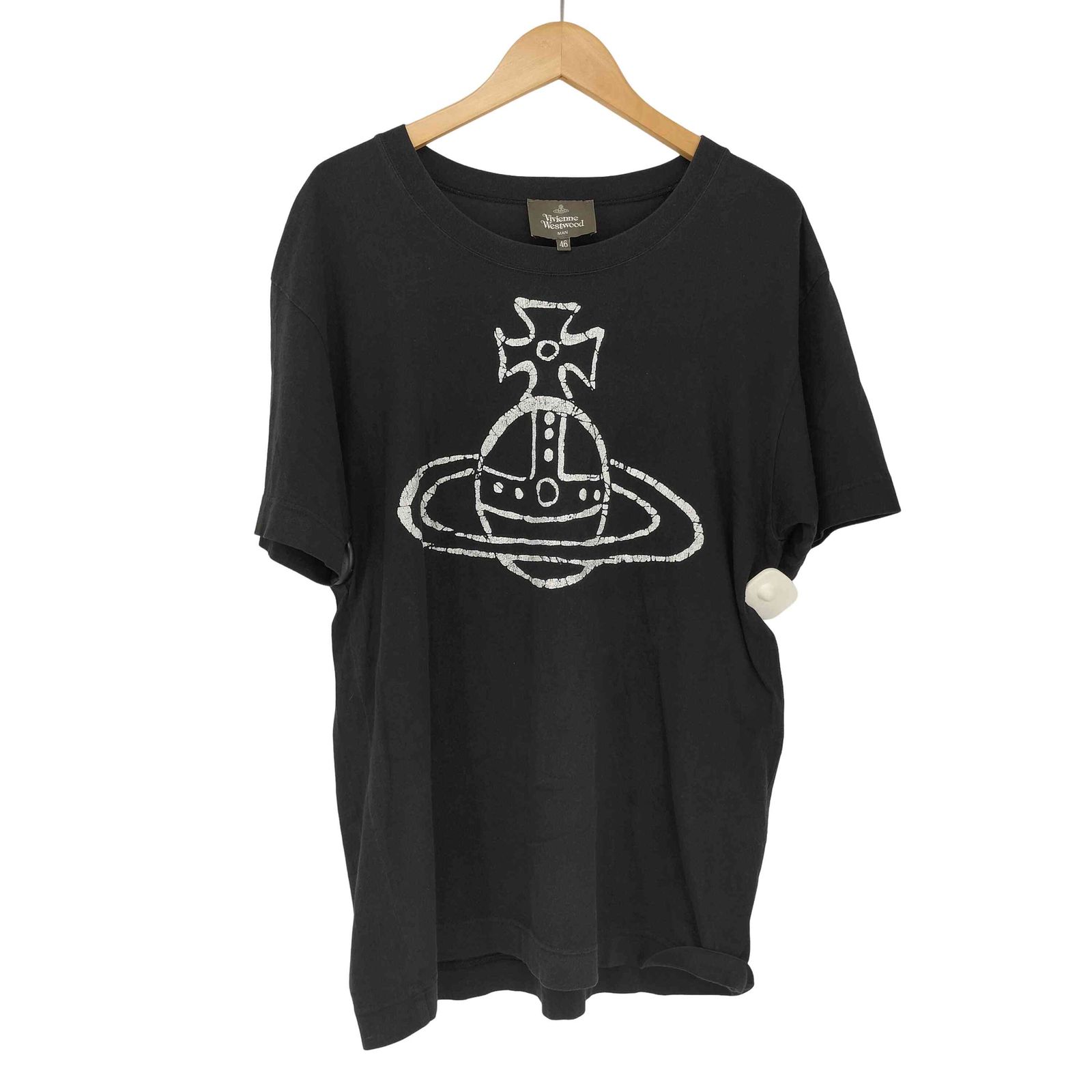ヴィヴィアンウエストウッドマン Vivienne Westwood MAN ビッグオーブロゴ S/S Tシャツ メンズ EUR：46